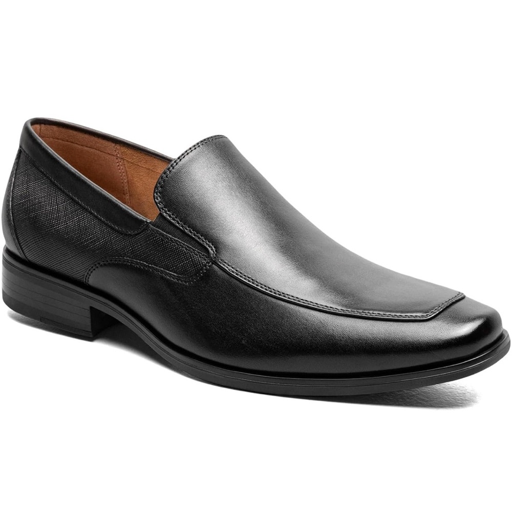 Florsheim Men's Moc Toe Slip on Loafer Dress Shoe Men - Size 10.5 W -- Black